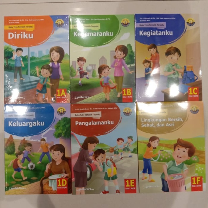 Detail Buku Tematik Kelas 1 Sd Yudhistira Nomer 4