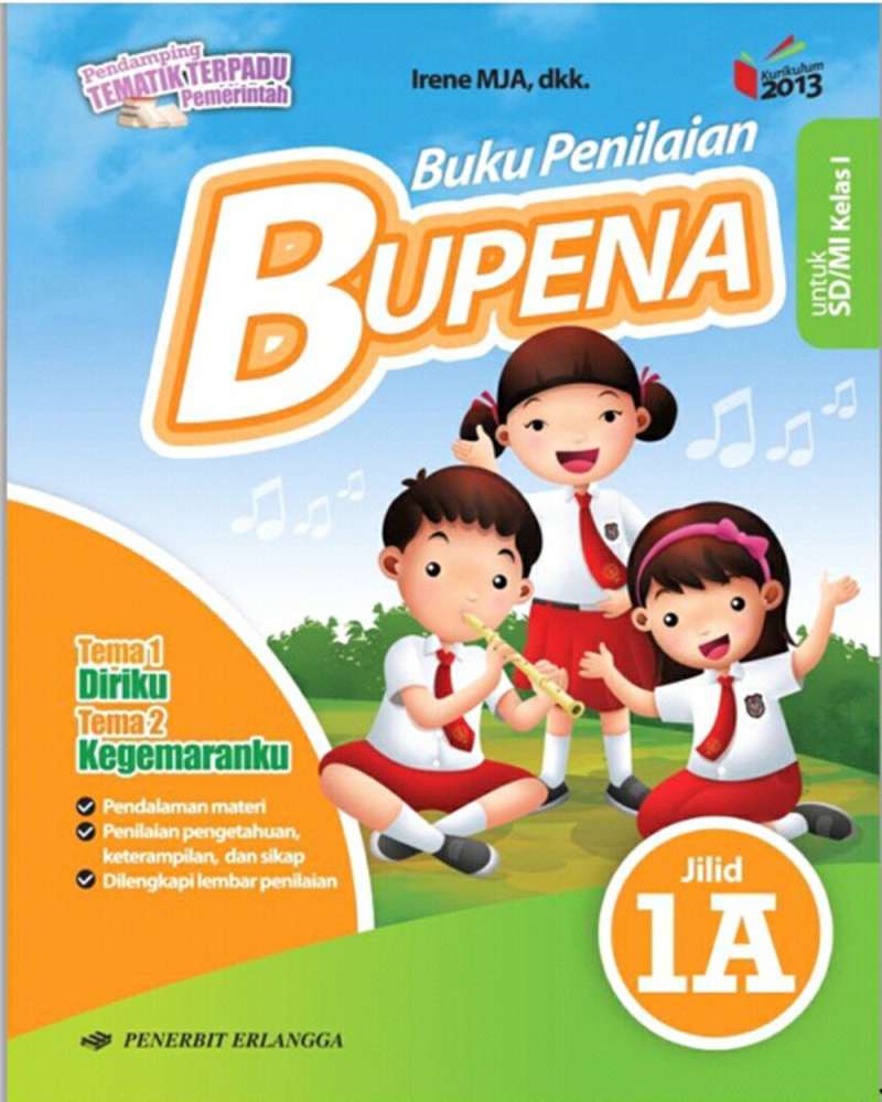 Detail Buku Tematik Kelas 1 Sd Yudhistira Nomer 41