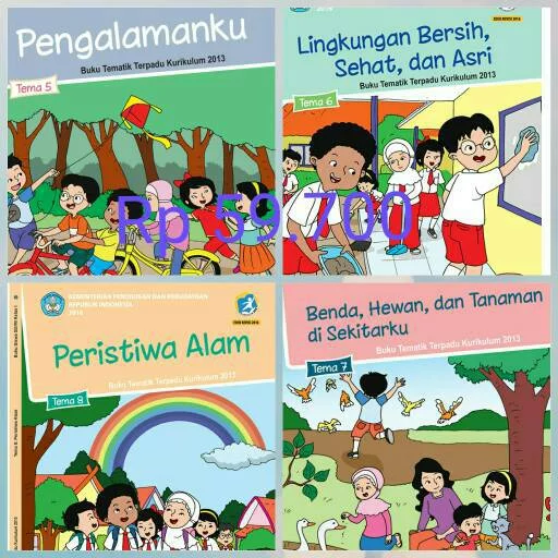 Detail Buku Tematik Kelas 1 Semester 2 Nomer 14