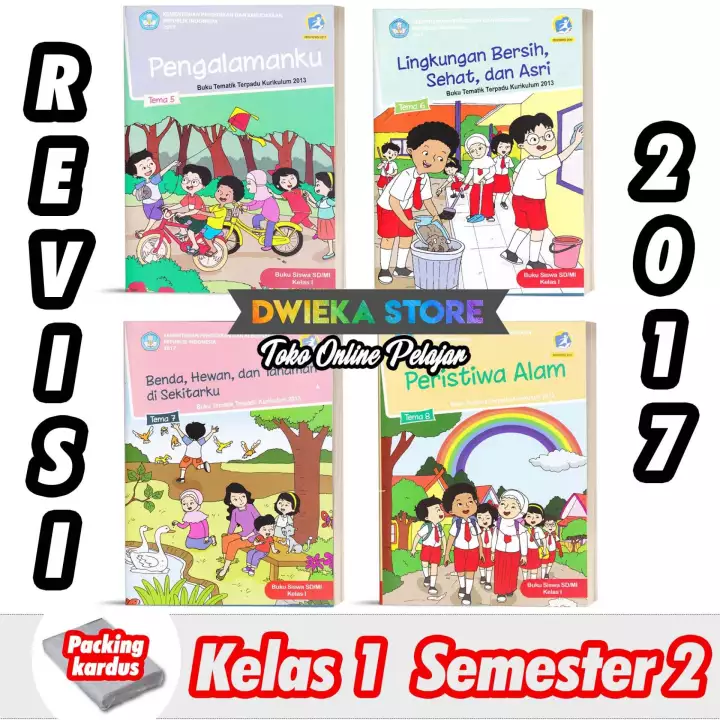 Detail Buku Tematik Kelas 1 Semester 2 Nomer 8