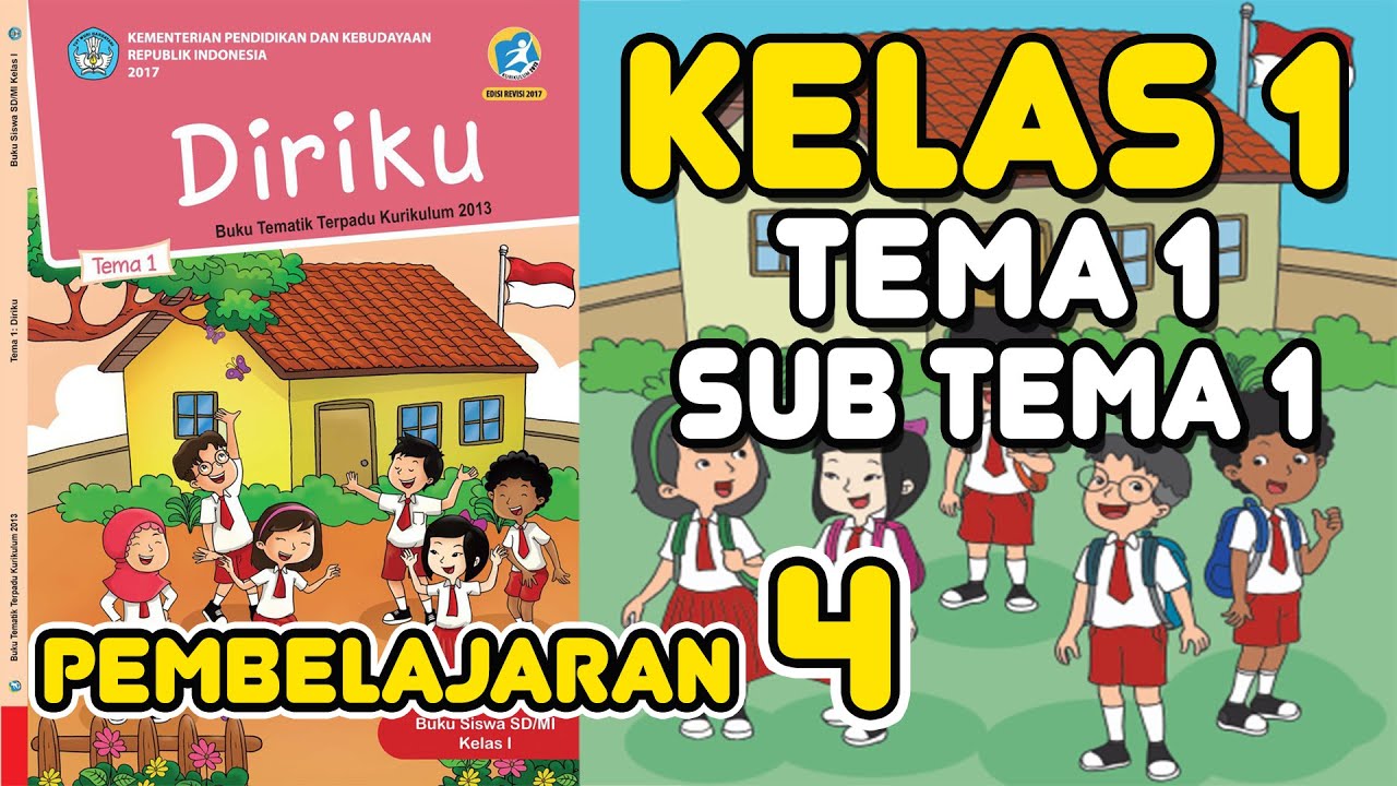 Detail Buku Tematik Kelas 1 Tema 1 Nomer 26