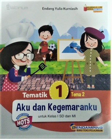 Detail Buku Tematik Kelas 1 Tema 2 Nomer 23