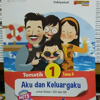 Detail Buku Tematik Kelas 1 Tema 4 Nomer 23