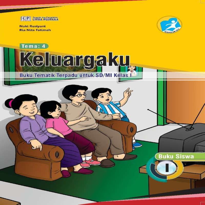 Detail Buku Tematik Kelas 1 Tema 4 Nomer 40