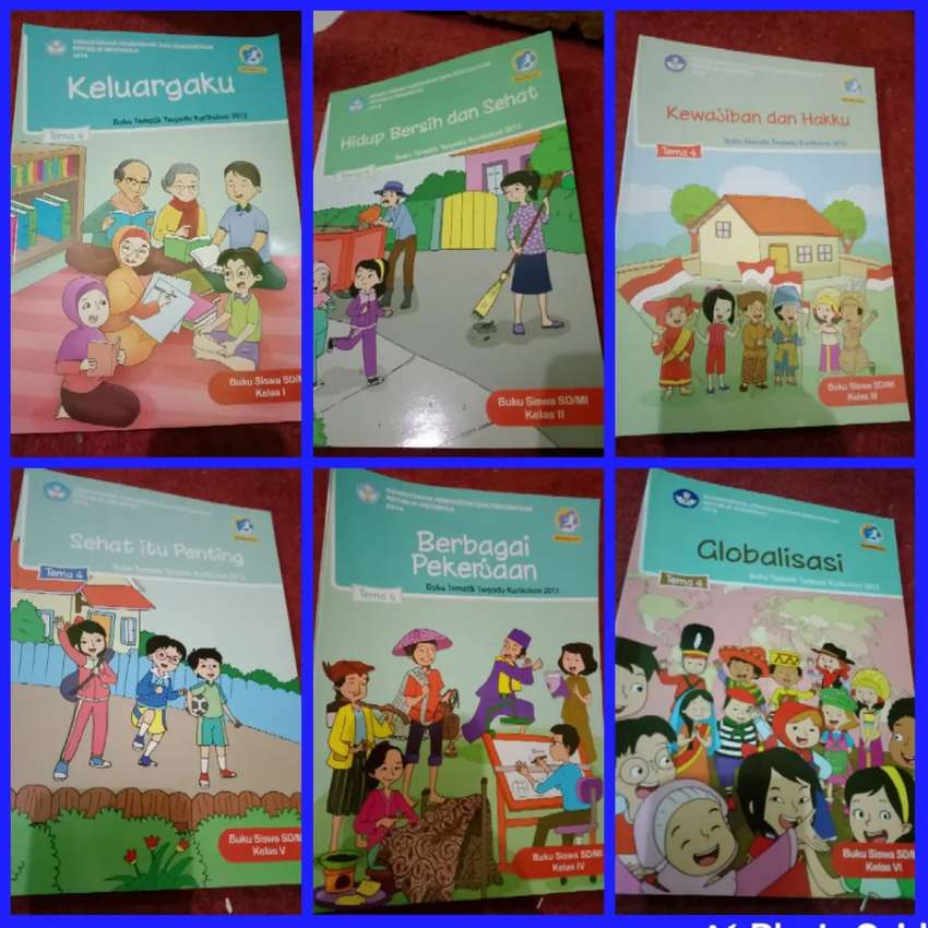 Detail Buku Tematik Kelas 1 Tema 4 Nomer 41