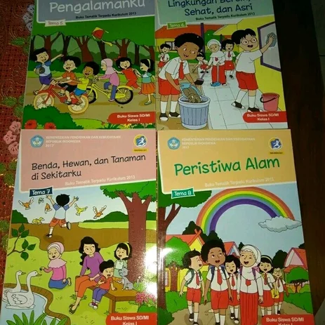 Detail Buku Tematik Kelas 1 Tema 5 Nomer 19