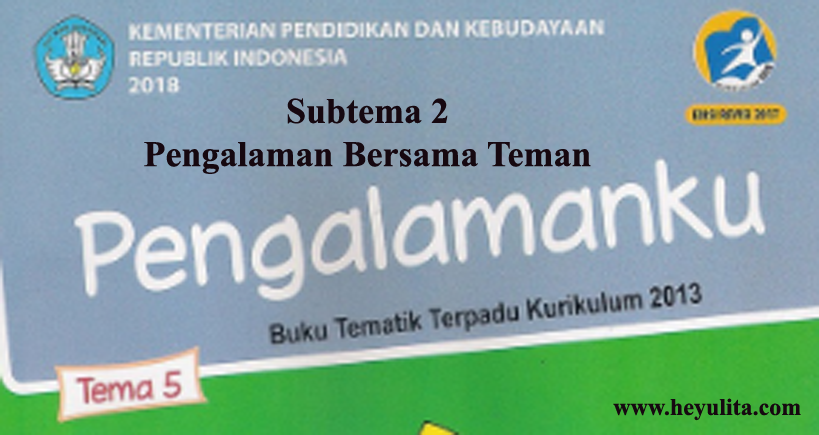 Detail Buku Tematik Kelas 1 Tema 5 Nomer 51