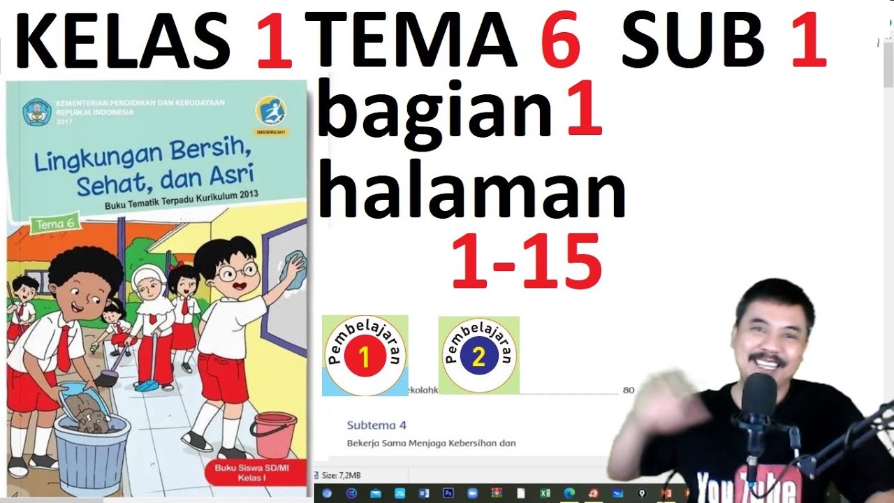 Detail Buku Tematik Kelas 1 Tema 6 Nomer 19