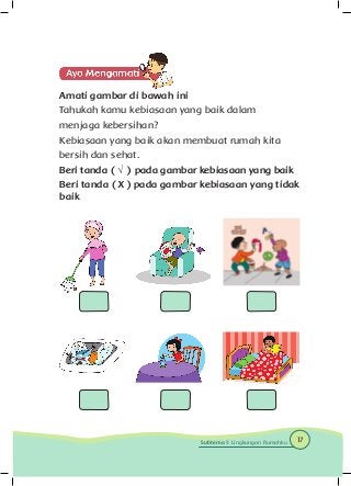 Detail Buku Tematik Kelas 1 Tema 6 Nomer 38