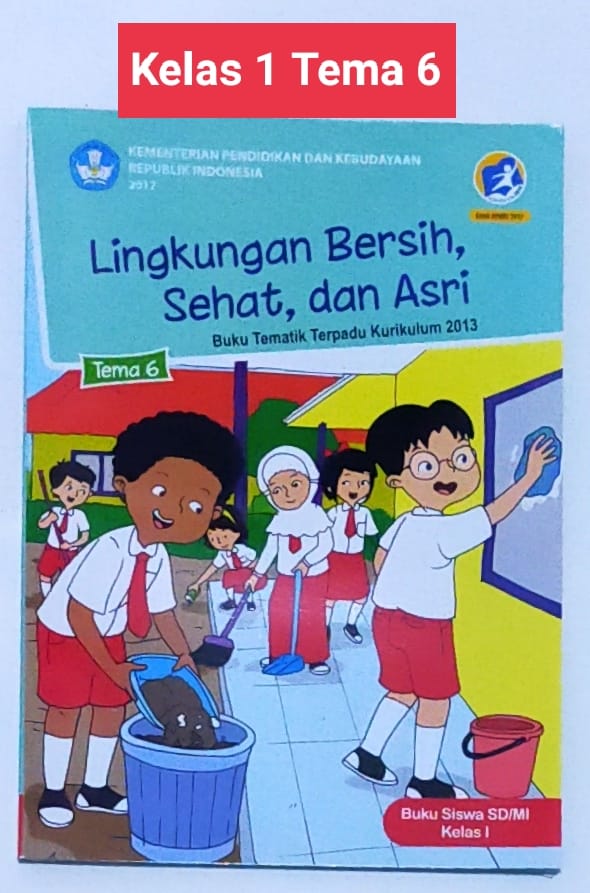 Detail Buku Tematik Kelas 1 Tema 6 Nomer 56