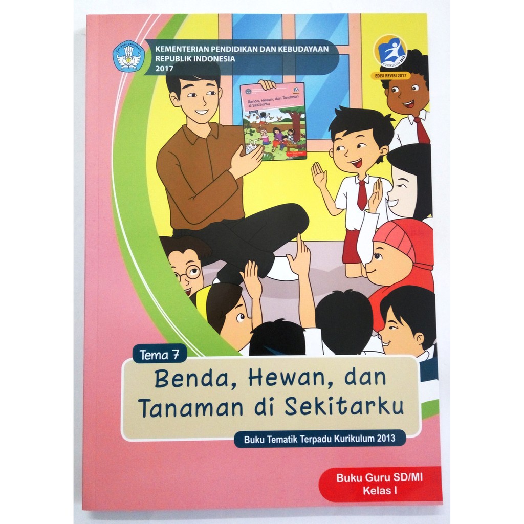 Detail Buku Tematik Kelas 1 Tema 6 Revisi 2016 Nomer 19