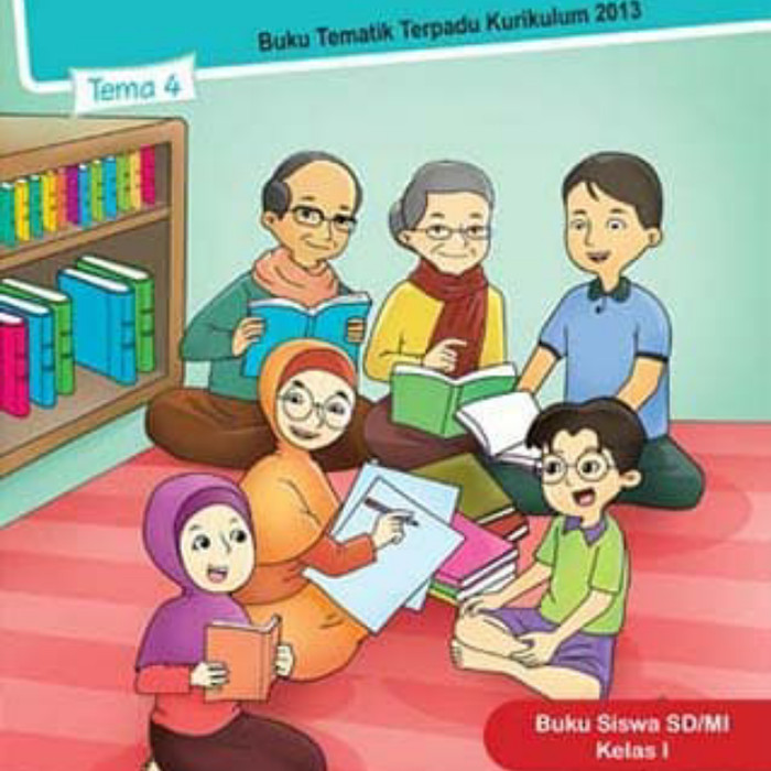 Detail Buku Tematik Kelas 1 Tema 6 Revisi 2016 Nomer 32