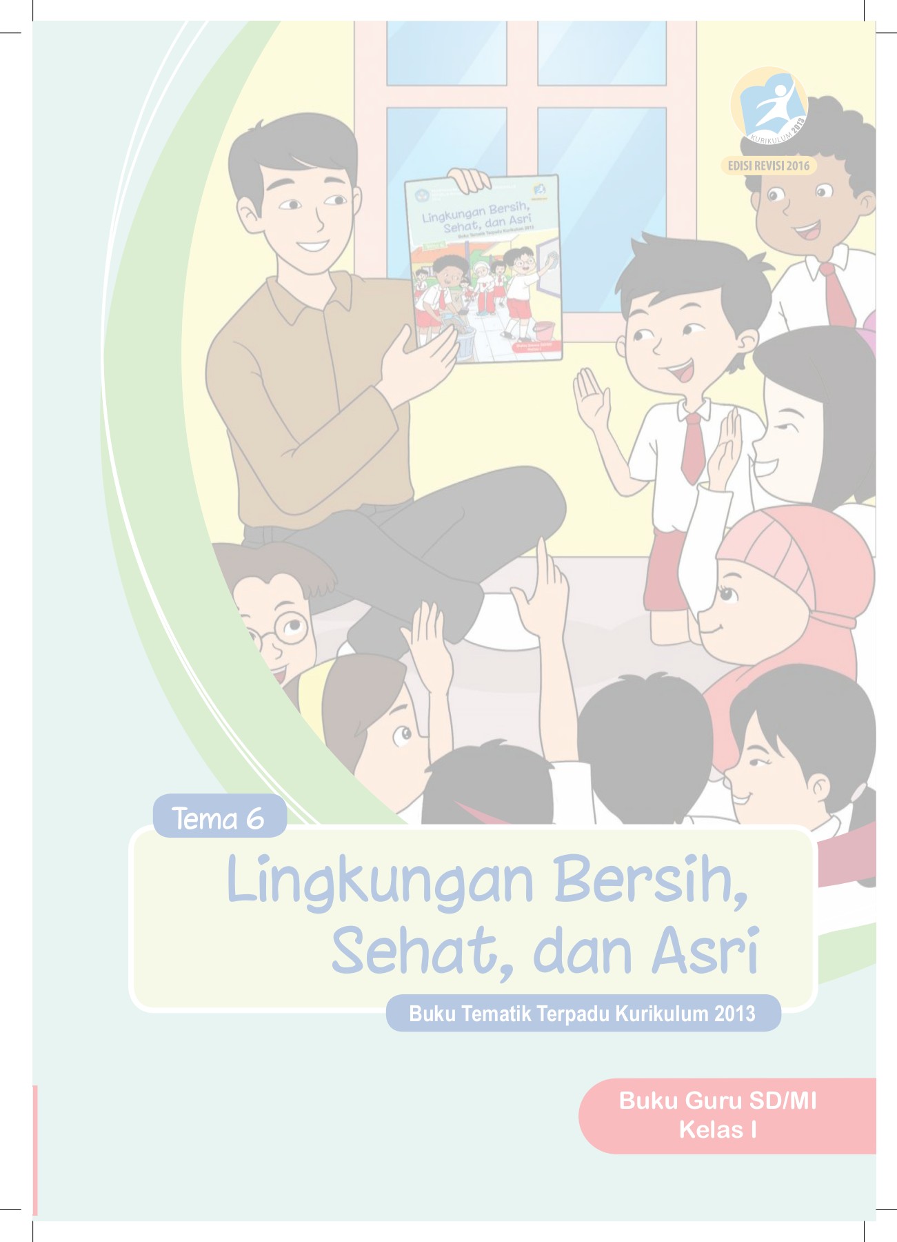 Detail Buku Tematik Kelas 1 Tema 6 Revisi 2016 Nomer 38