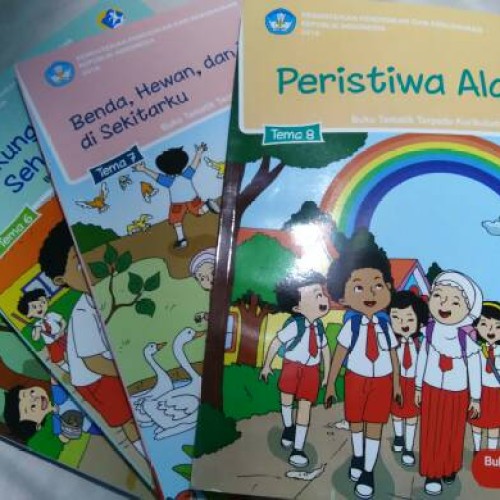 Detail Buku Tematik Kelas 1 Tema 6 Revisi 2016 Nomer 45