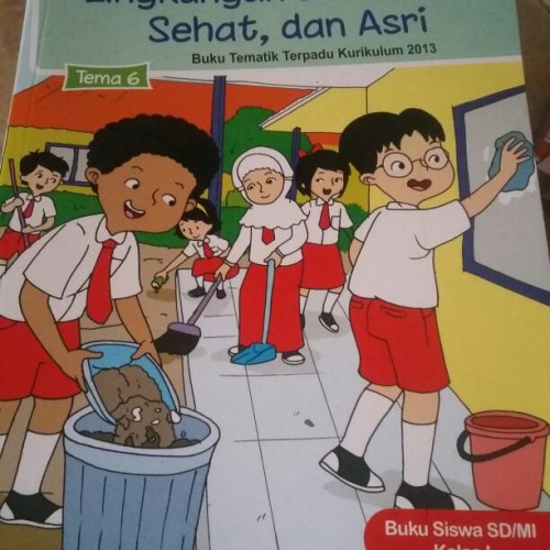 Detail Buku Tematik Kelas 1 Tema 6 Revisi 2016 Nomer 7