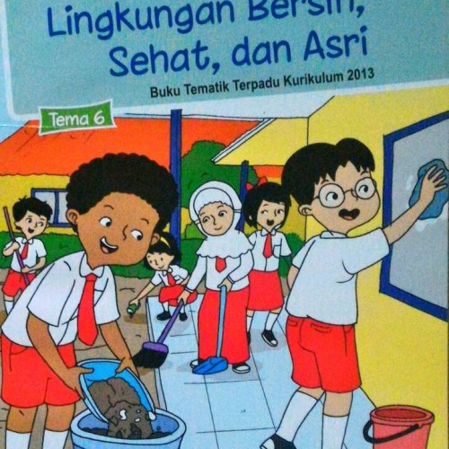 Detail Buku Tematik Kelas 1 Tema 6 Revisi 2016 Nomer 8