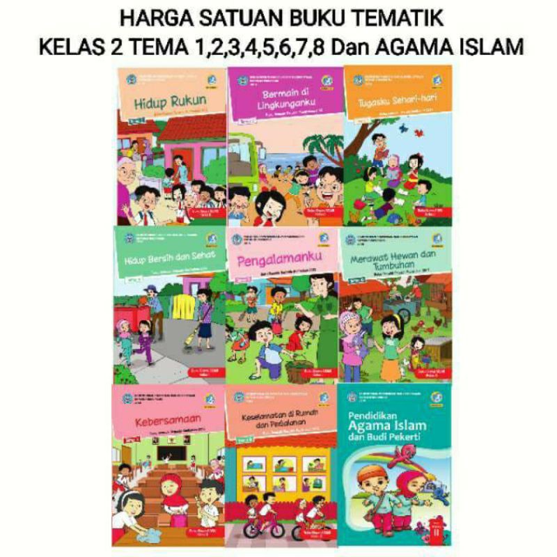 Detail Buku Tematik Kelas 2 Tema 1 Nomer 14