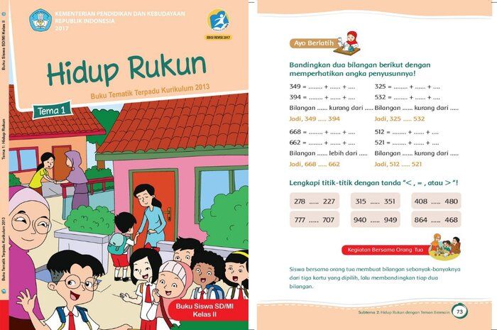 Detail Buku Tematik Kelas 2 Tema 1 Nomer 20