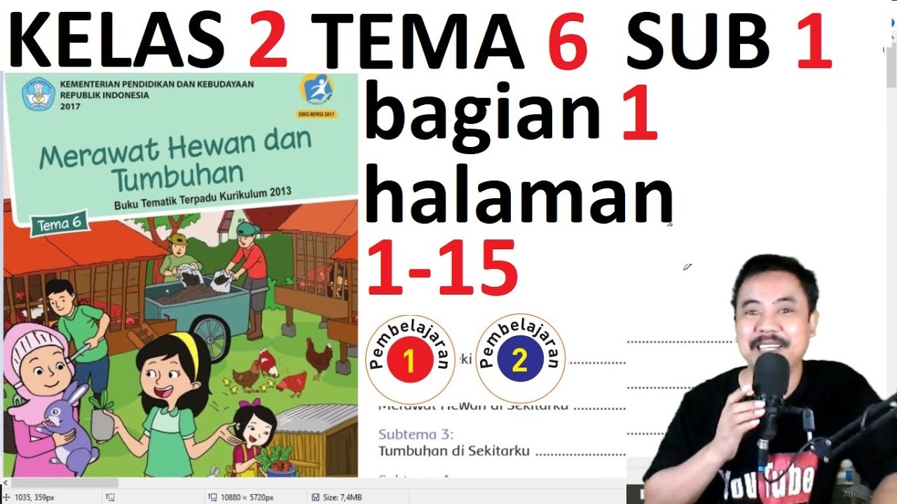 Detail Buku Tematik Kelas 2 Tema 6 Nomer 20