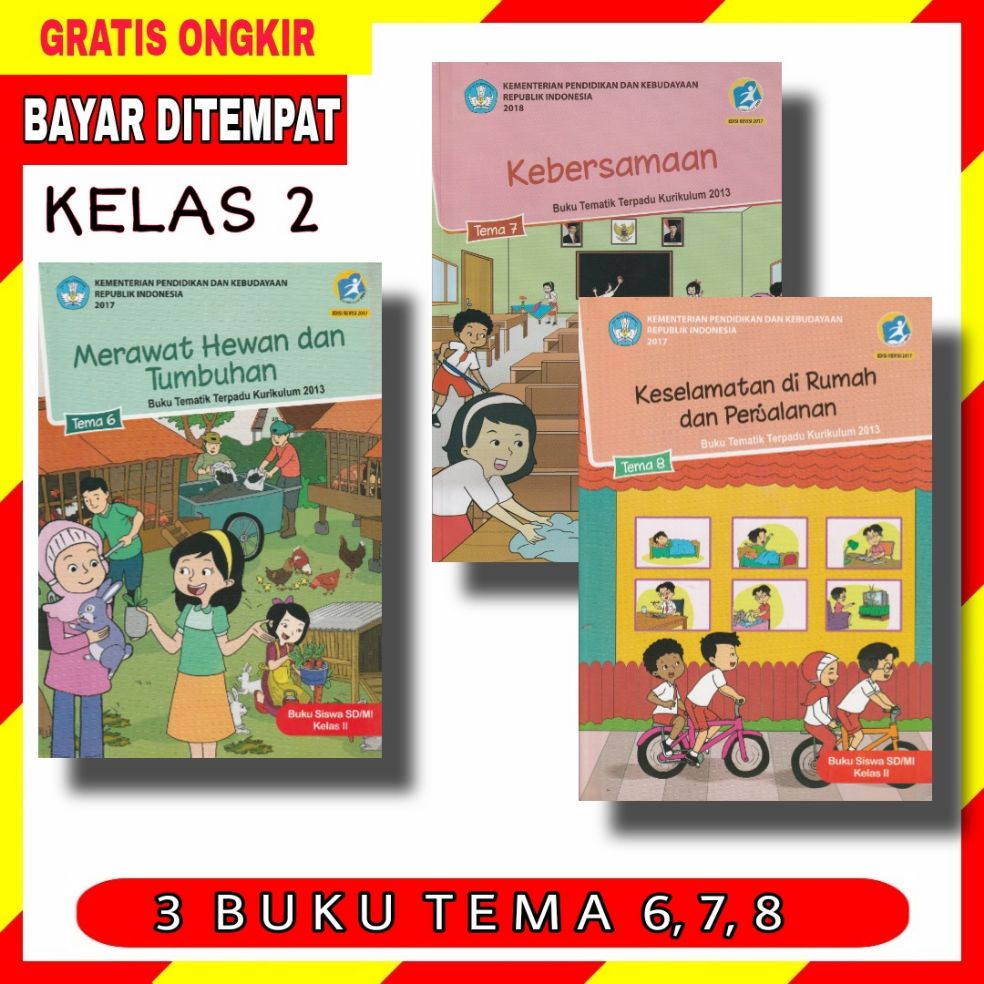 Detail Buku Tematik Kelas 2 Tema 6 Nomer 37