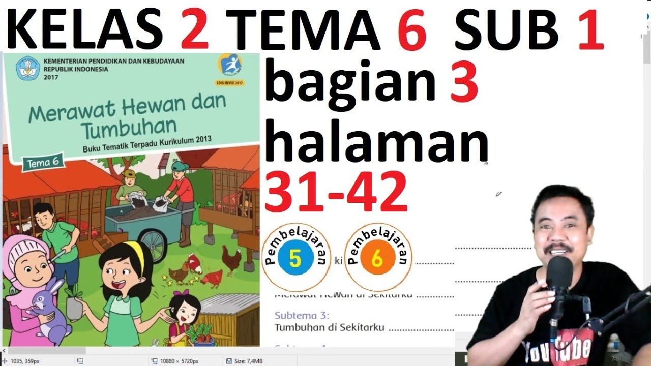 Detail Buku Tematik Kelas 2 Tema 6 Merawat Hewan Dan Tumbuhan Nomer 16