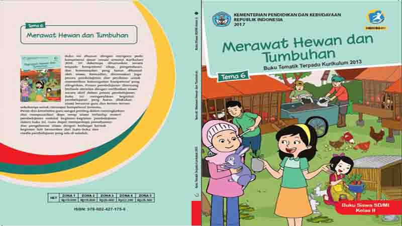 Detail Buku Tematik Kelas 2 Tema 6 Merawat Hewan Dan Tumbuhan Nomer 4