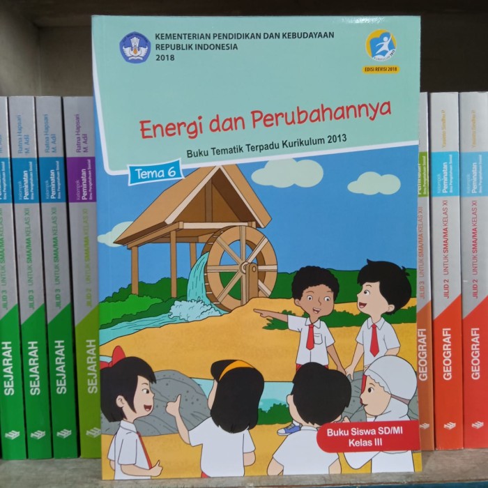 Detail Buku Tematik Kelas 3 Energi Dan Perubahannya Nomer 12