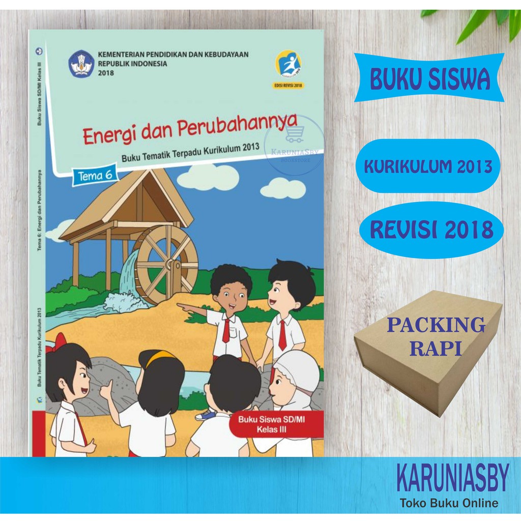 Detail Buku Tematik Kelas 3 Energi Dan Perubahannya Nomer 24