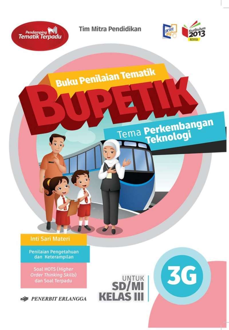 Detail Buku Tematik Kelas 3 Penerbit Erlangga Nomer 24