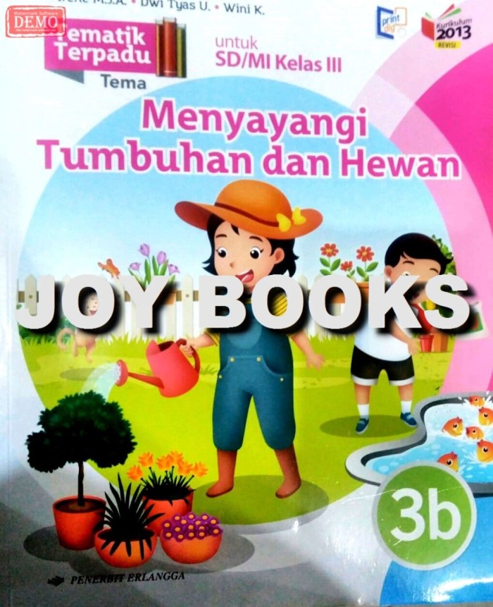 Detail Buku Tematik Kelas 3 Penerbit Erlangga Nomer 33