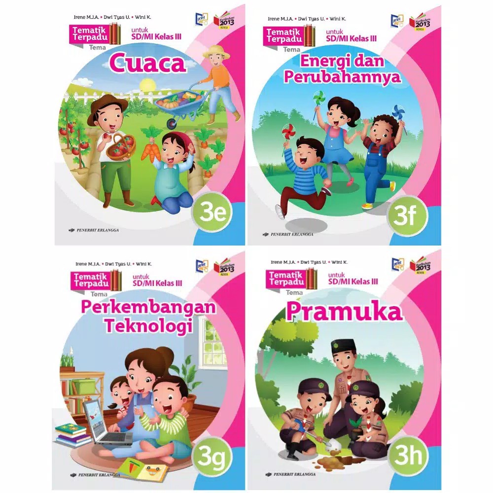 Detail Buku Tematik Kelas 3 Penerbit Erlangga Nomer 35