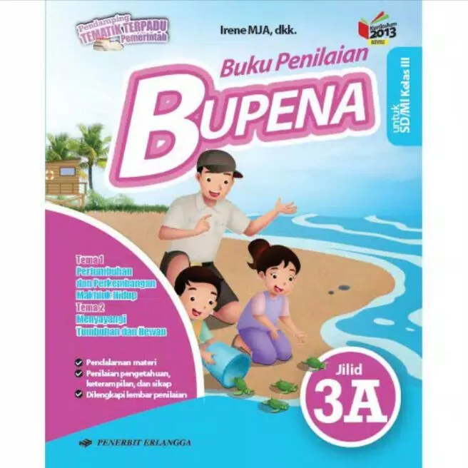 Detail Buku Tematik Kelas 3 Penerbit Erlangga Nomer 41