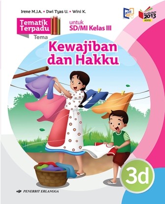 Detail Buku Tematik Kelas 3 Penerbit Erlangga Nomer 6