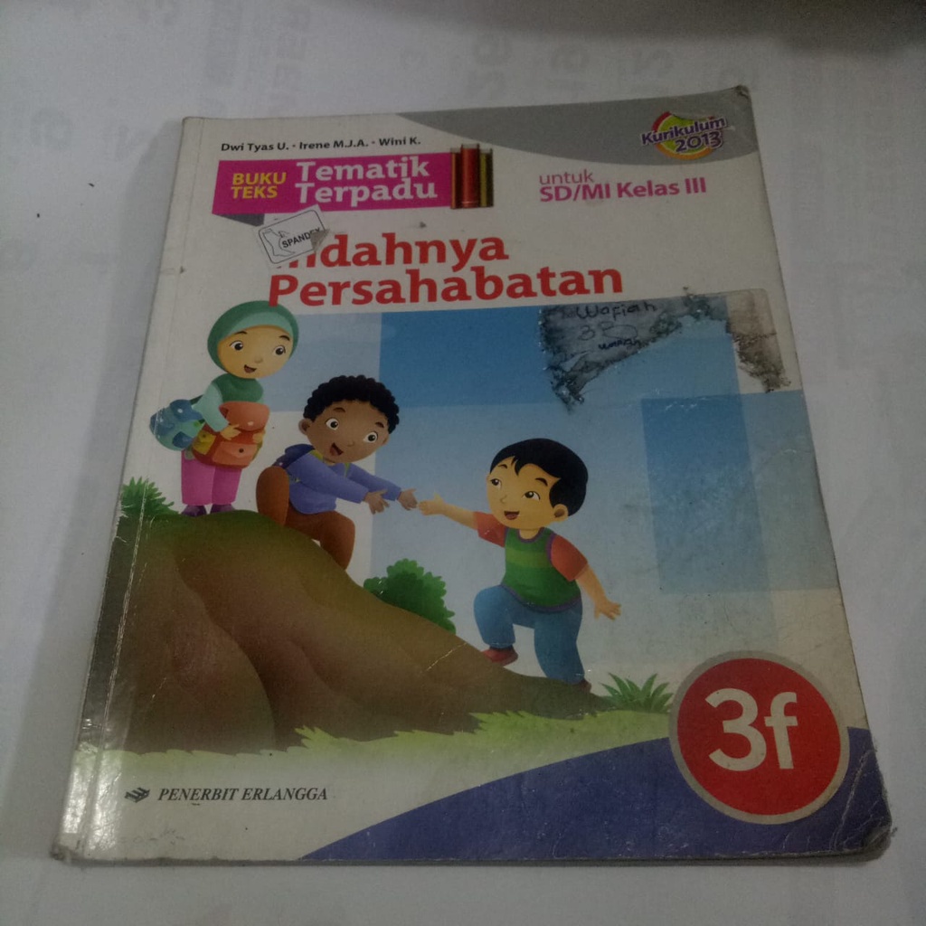 Detail Buku Tematik Kelas 3 Penerbit Erlangga Nomer 44