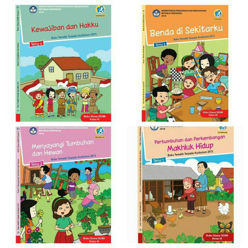 Detail Buku Tematik Kelas 3 Semester 1 Nomer 4