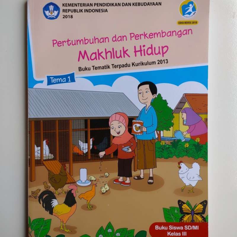 Detail Buku Tematik Kelas 3 Semester 1 Nomer 39