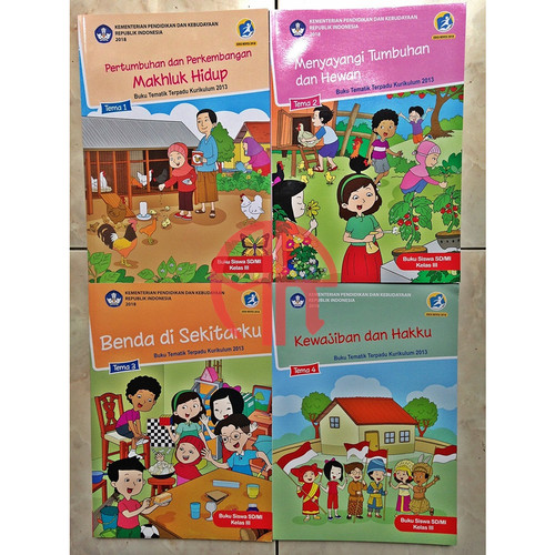 Detail Buku Tematik Kelas 3 Semester 1 Nomer 40