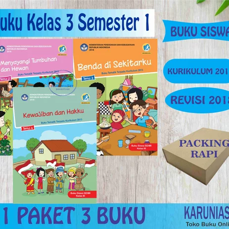 Detail Buku Tematik Kelas 3 Semester 1 Nomer 42