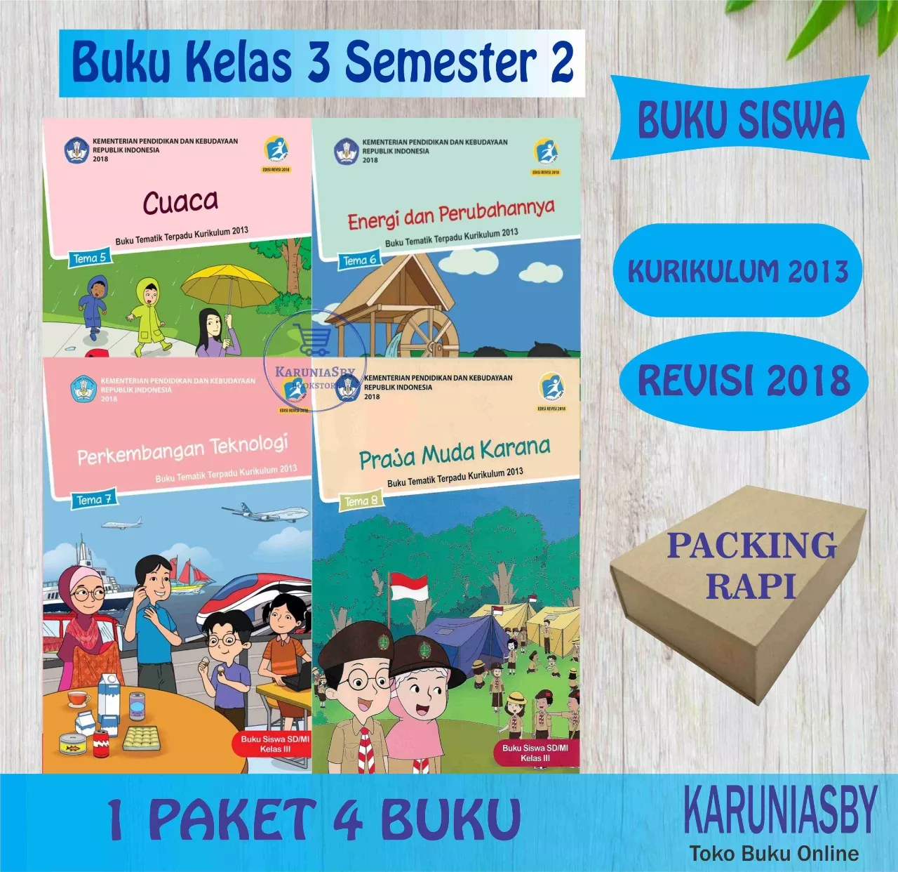 Detail Buku Tematik Kelas 3 Semester 1 Nomer 49