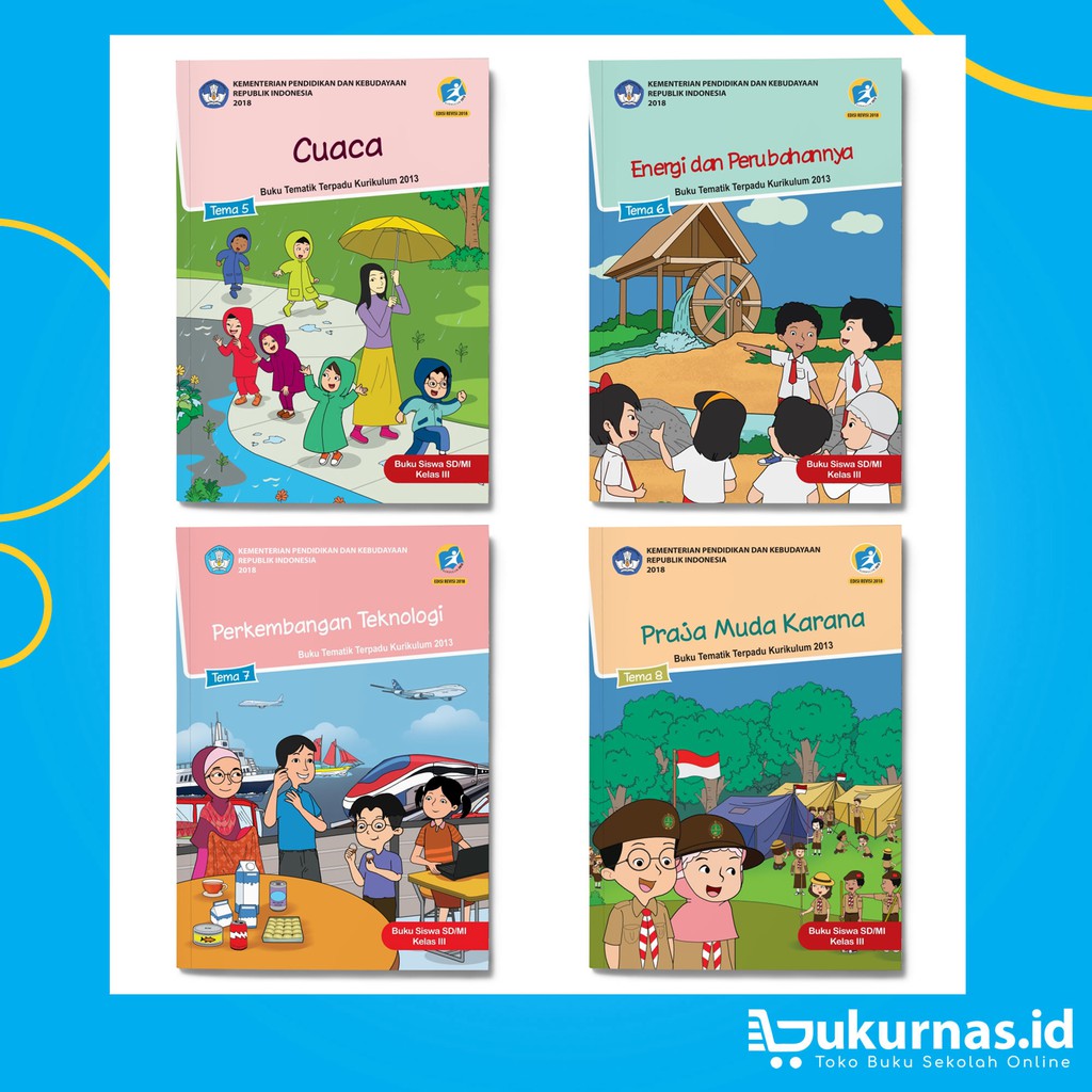 Detail Buku Tematik Kelas 3 Semester 1 Nomer 53