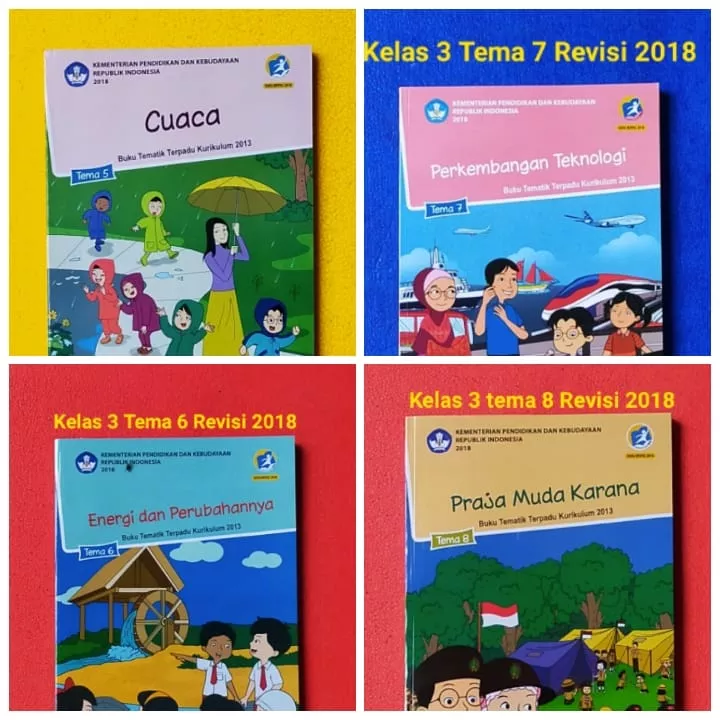 Detail Buku Tematik Kelas 3 Tema 5 Revisi 2018 Semester 2 Nomer 37