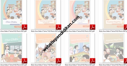 Detail Buku Tematik Kelas 4 Revisi 2019 2020 Nomer 16