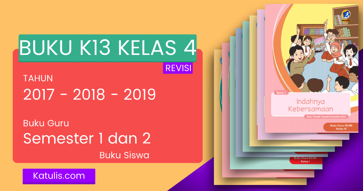 Detail Buku Tematik Kelas 4 Revisi 2019 2020 Nomer 9