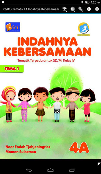 Detail Buku Tematik Kelas 4 Nomer 40