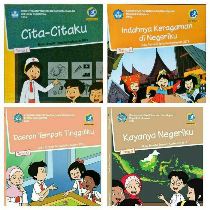 Detail Buku Tematik Kelas 4 Nomer 45