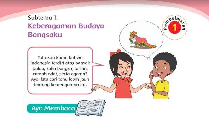 Detail Buku Tematik Kelas 4 Tema 1 Nomer 17