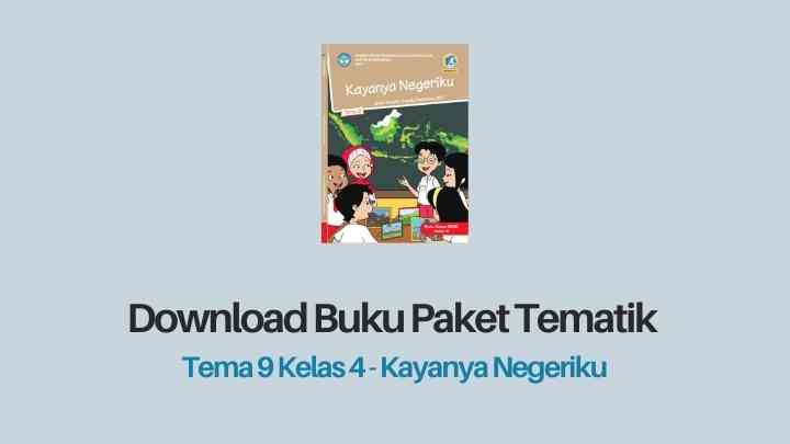 Detail Buku Tematik Kelas 4 Tema 9 Nomer 20