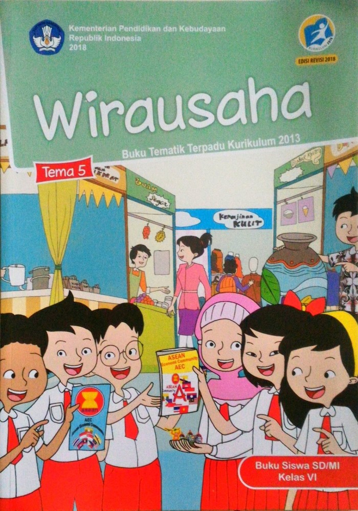 Detail Buku Tematik Kelas 5 Revisi 2018 Nomer 10