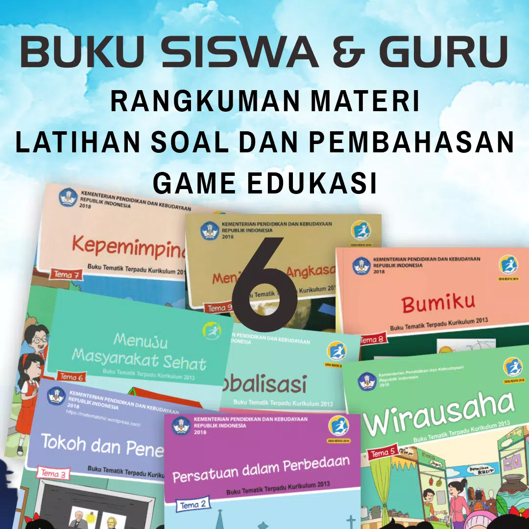 Detail Buku Tematik Kelas 6 Nomer 40