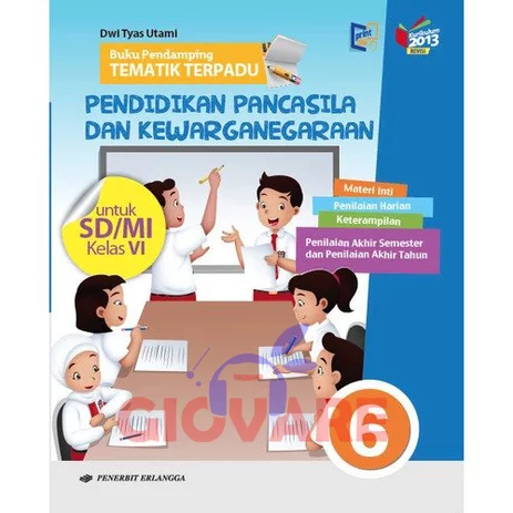 Detail Buku Tematik Kelas 6 Erlangga Nomer 29